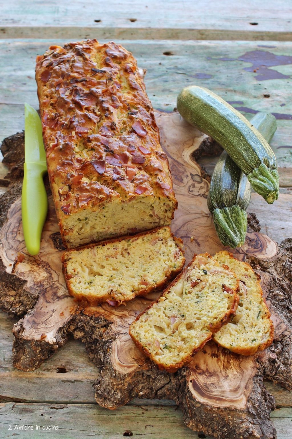 Plumcake Salato Con Zucchine E Speck Amiche In Cucina