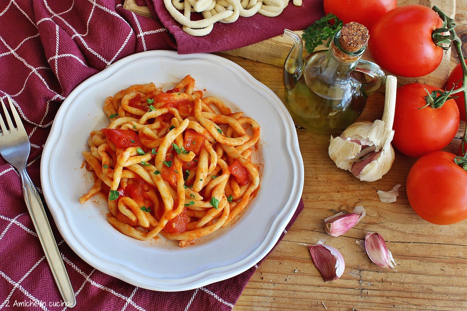 Manfricoli Di Narni Pasta Fresca Senza Uova Ricetta Umbra