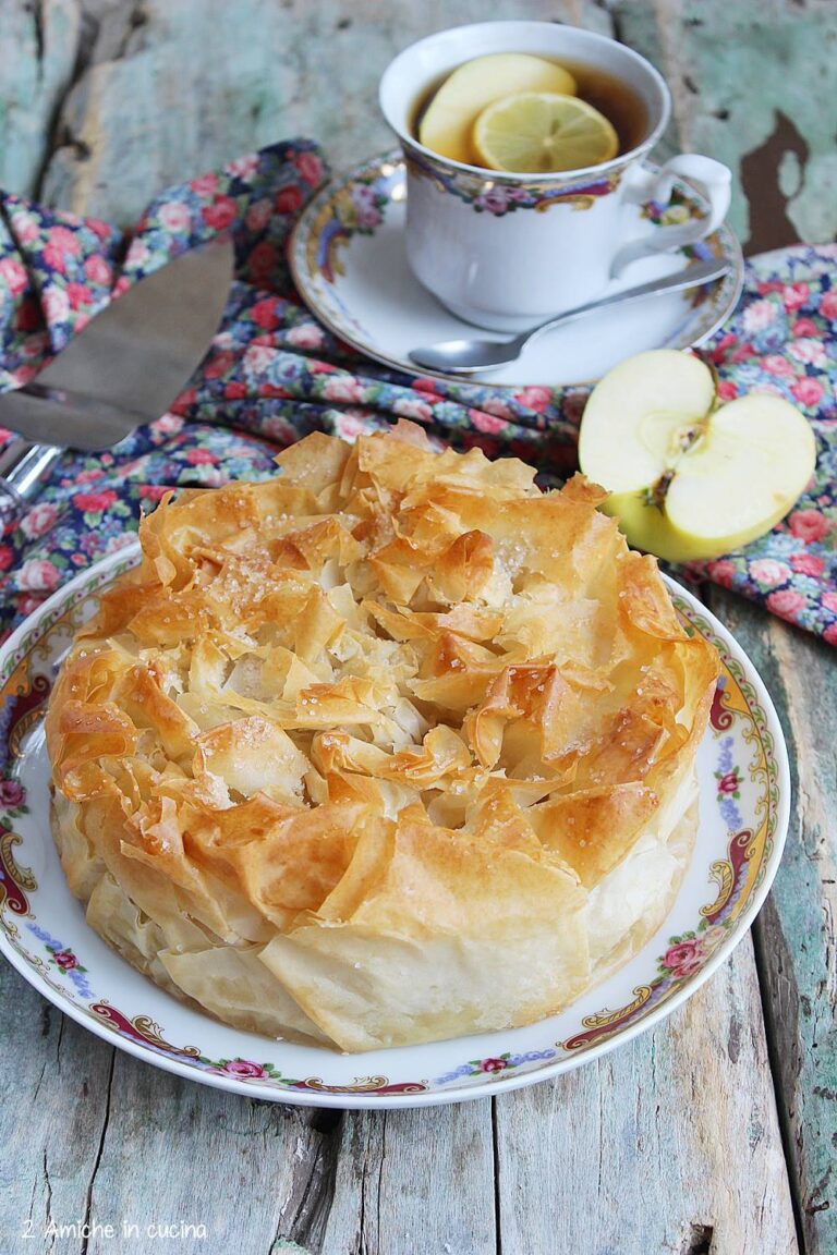 Torta Di Mele Delle Landes Tourti Re Landaise Aux Pommes