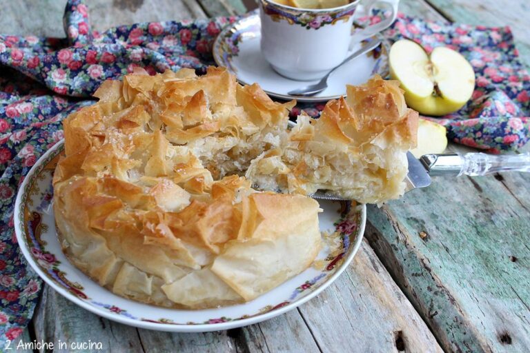 Torta Di Mele Delle Landes Tourti Re Landaise Aux Pommes